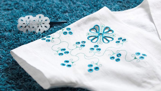 Výšivky Cutwork