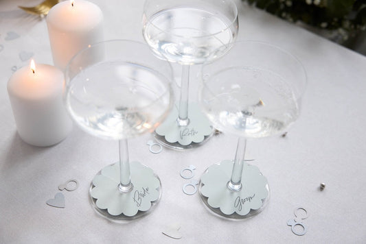Etichette personalizzate per bicchieri da vino