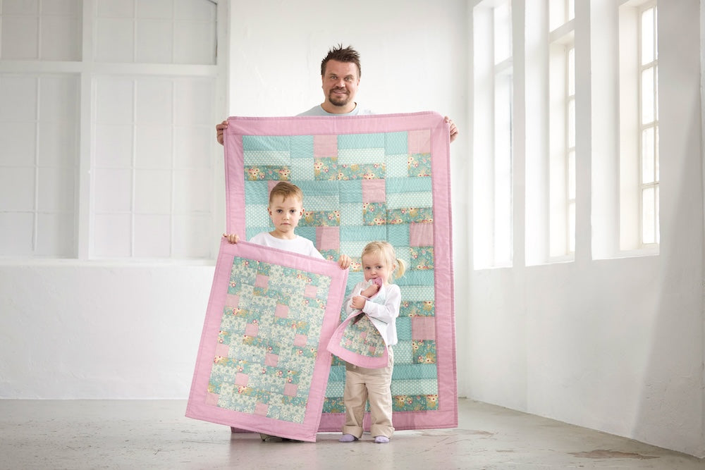 Perfectly Sized Matching Quilts – Made Easy