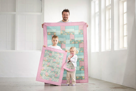 Perfectly Sized Matching Quilts – Made Easy