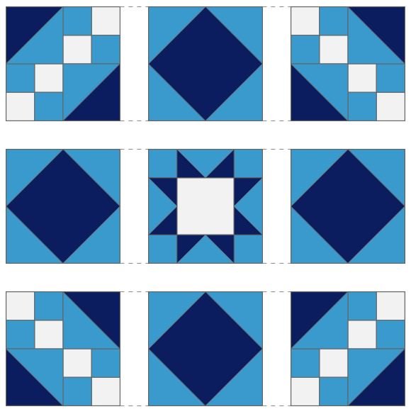 Wie Sie Ihren Quilt gestalten