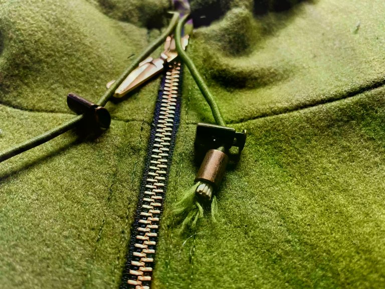 Einen Reißverschluss in einer Jacke ersetzen